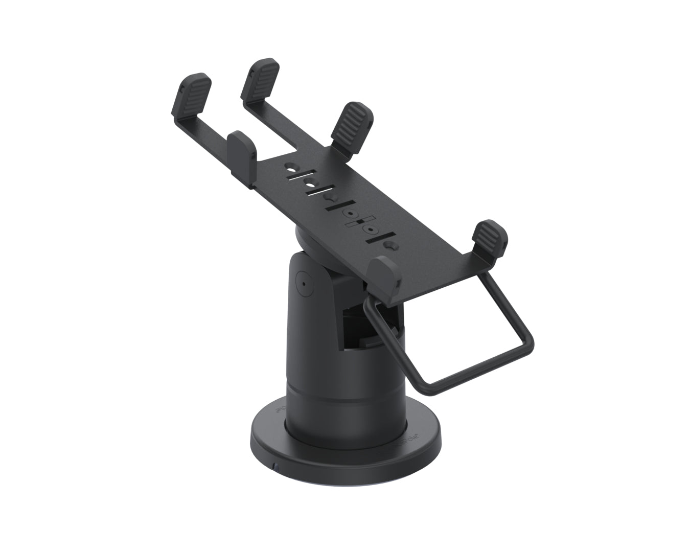 Ergonomic Solutions SpacePole – Panel-Kit, Schwarz, für Lane-3000 Desk 1500