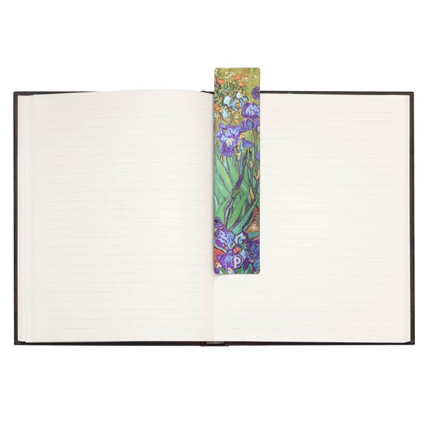 Paperblanks Van Gogh – Lesezeichen, flexibel, Papier, Schwertlilien, 40 × 185 mm, 1er Set