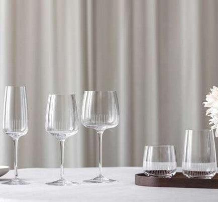 Villeroy & Boch Afina Weissweinglas – 4er Set, 125 ml, Ø 8,2 cm, H 22,0 cm, Kristallglas