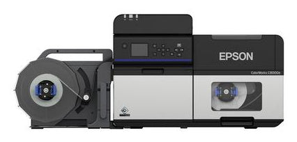 Epson ColorWorks C8000e MK – Farbetikettendrucker, Tintenstrahl, 25,4–112 mm, 600 × 1200 dpi, USB, WLAN