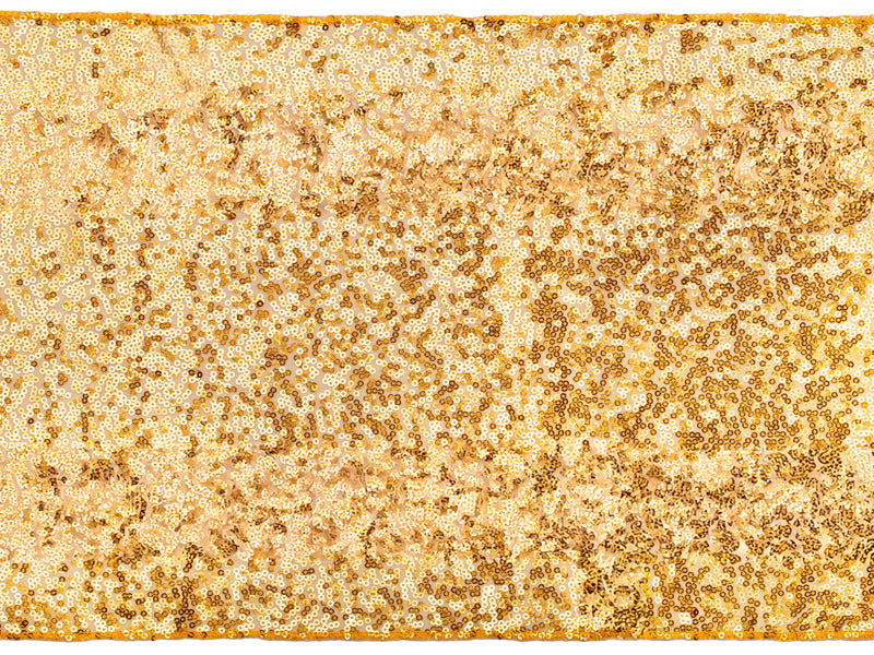 PartyDeco Tischläufer – Polyester, Gold, 30 cm × 5 m