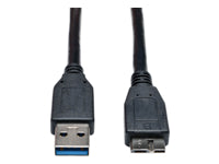 Tripp Lite USB-A auf Micro-USB-B Kabel – USB 3.2 Gen 1 (5 Gbit/s) – 1,83 m – Schwarz