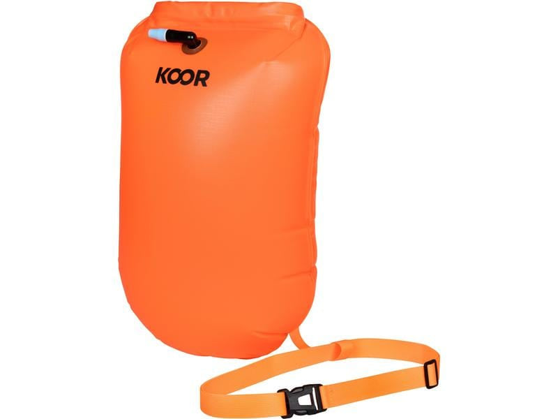 KOOR Schwimmboje – wasserfest – 20 l – orange – PVC