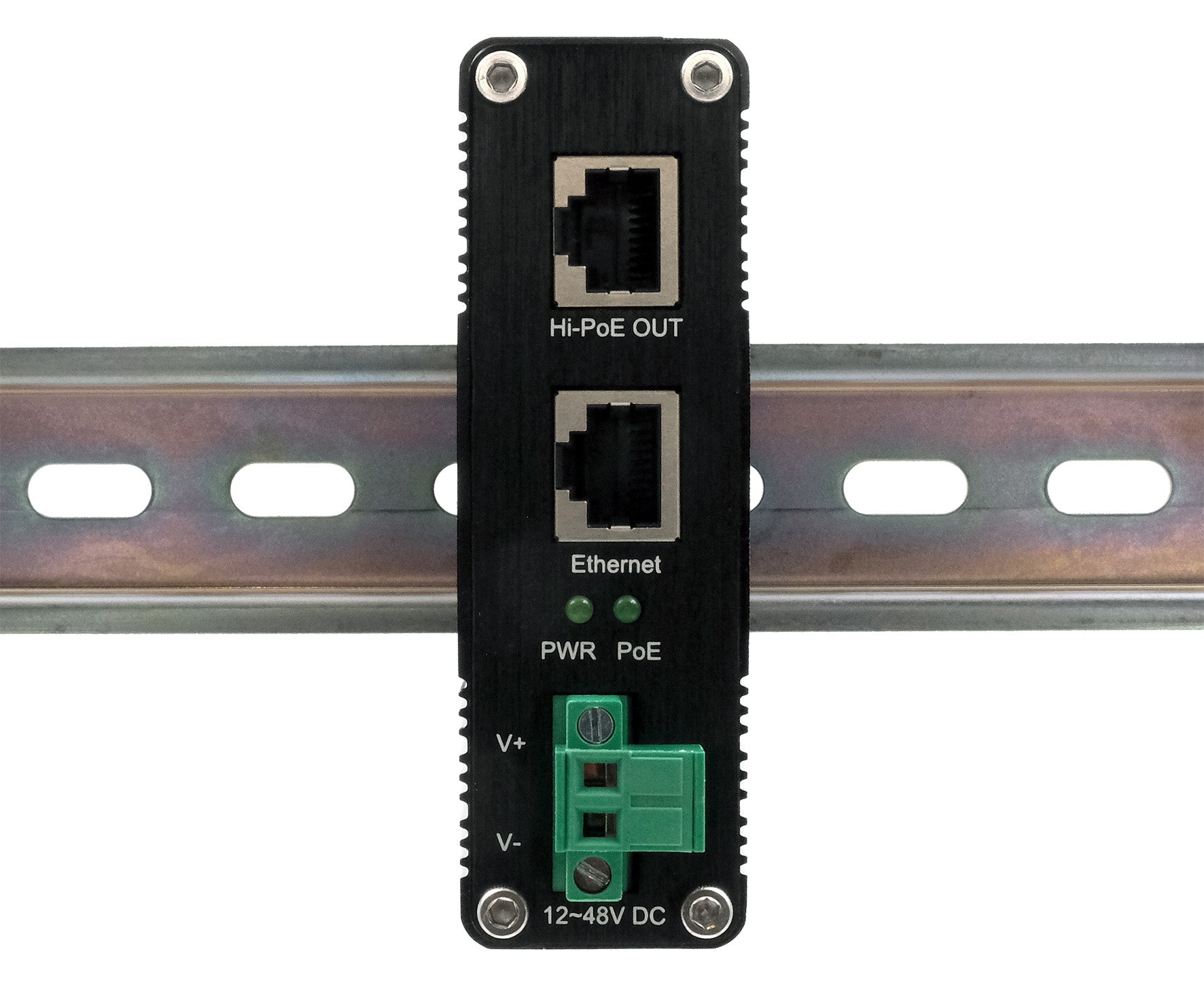 EXSYS EX-60310 PoE-Injektor – 60 W (IEEE 802.3af/at/bt), Gigabit, 2× RJ-45