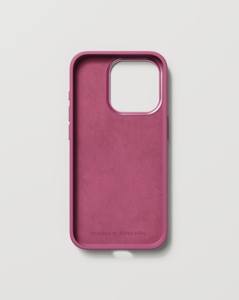 NUDIENT Bold – Backcover – für Apple iPhone 15 Pro – PC, Deep Pink