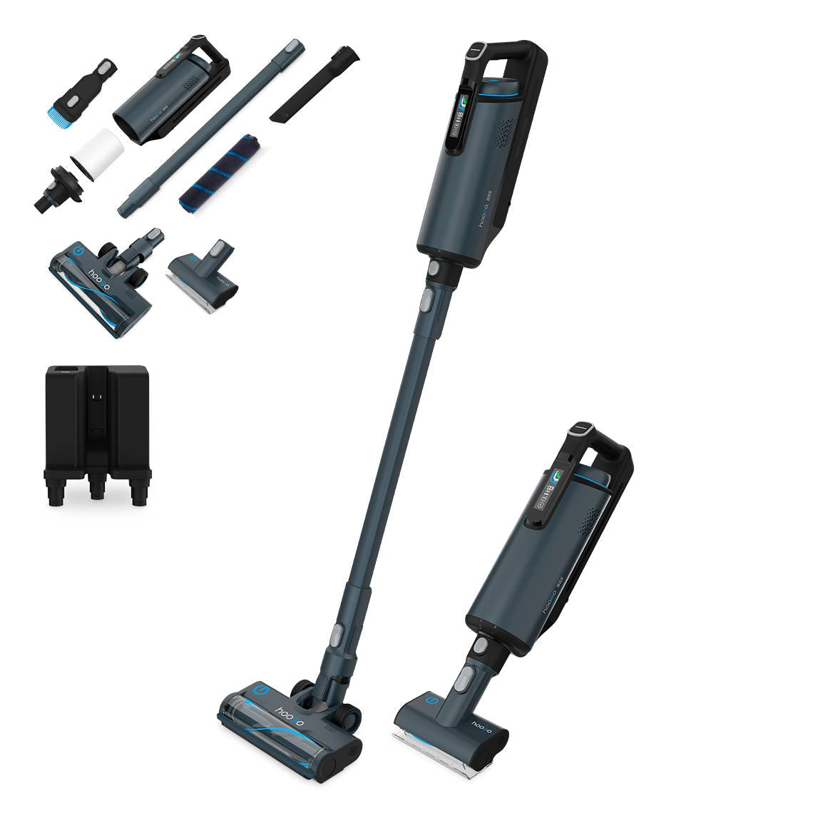 Hoogo Akkustaubsauger BS5 – 60 min, 400 W, Behälter 1 l
