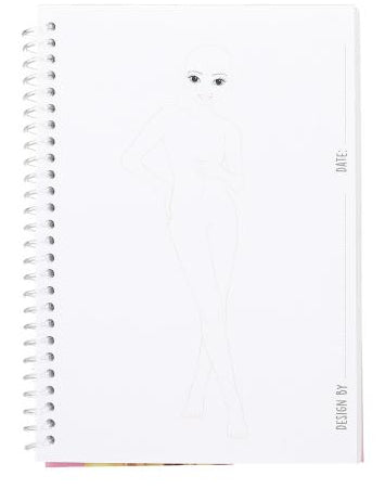 Depesche Malbuch – 13 × 17 cm – 120 Seiten – mit Aufklebern & Buntstiften