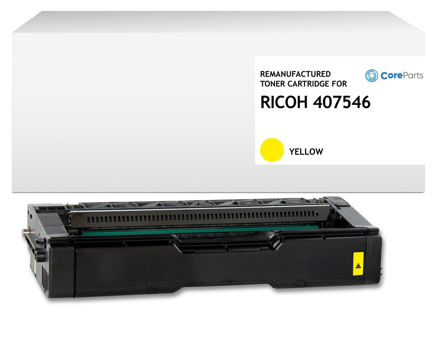 CoreParts SPC250Y-NTR (407546) Gelber Toner – Kompatibel – 1'600 Seiten – für Ricoh SP C250