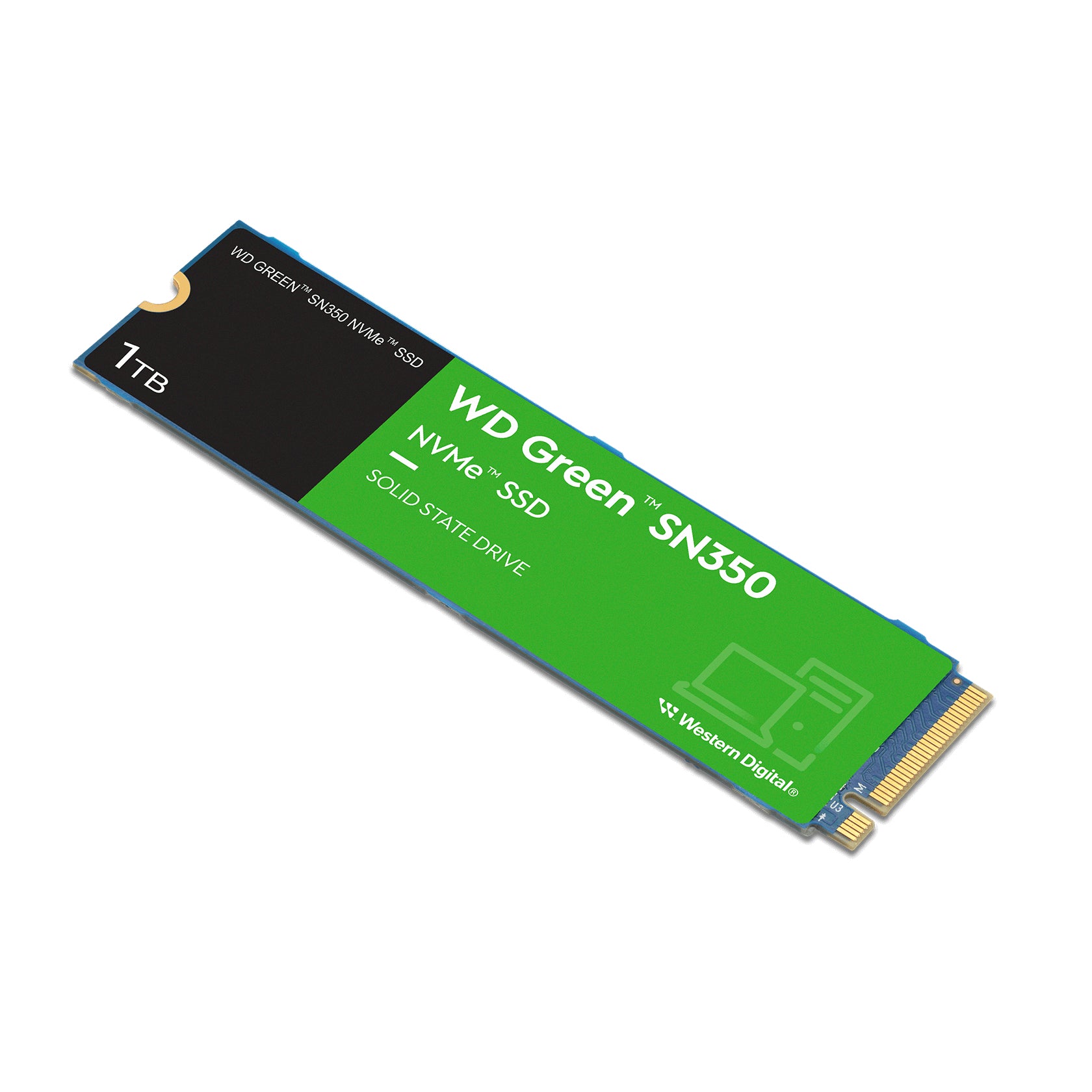 Western Digital WDS100T2G0C – M.2 2280, PCIe 3.0, NVMe 1.3