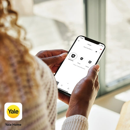 Yale AL-ESG-1A-G – Sirene, Funk 868 MHz, 100 dB, für Yale Smart Alarm – Grau