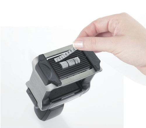 Trodat Motivstempel Printy 5430 – Motiv: Eingegangen, Gebucht, Bezahlt, Metall, Italienisch