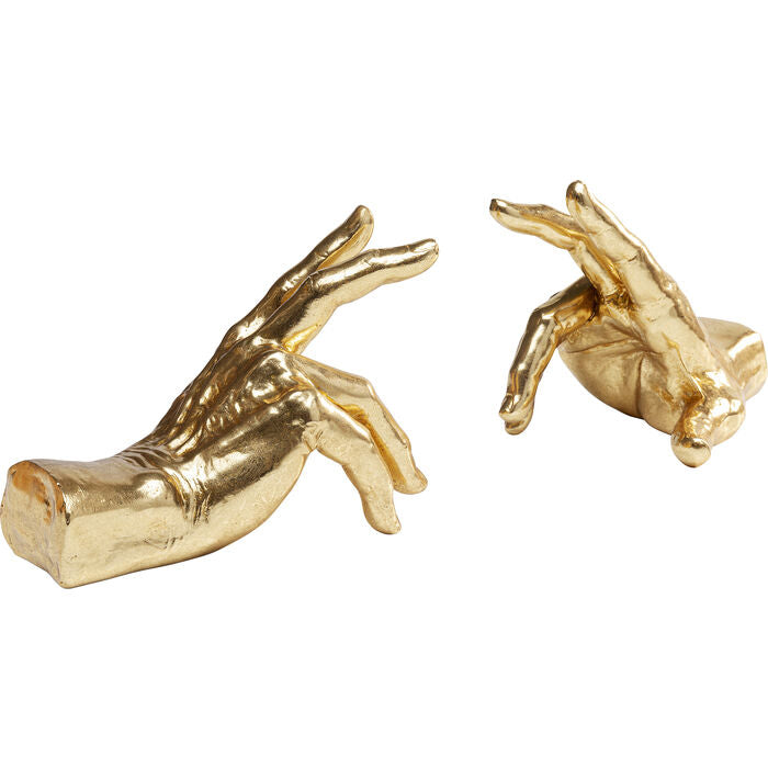 KARE Design Fingers Ablageschale – gold – 140 × 210 × 160 mm