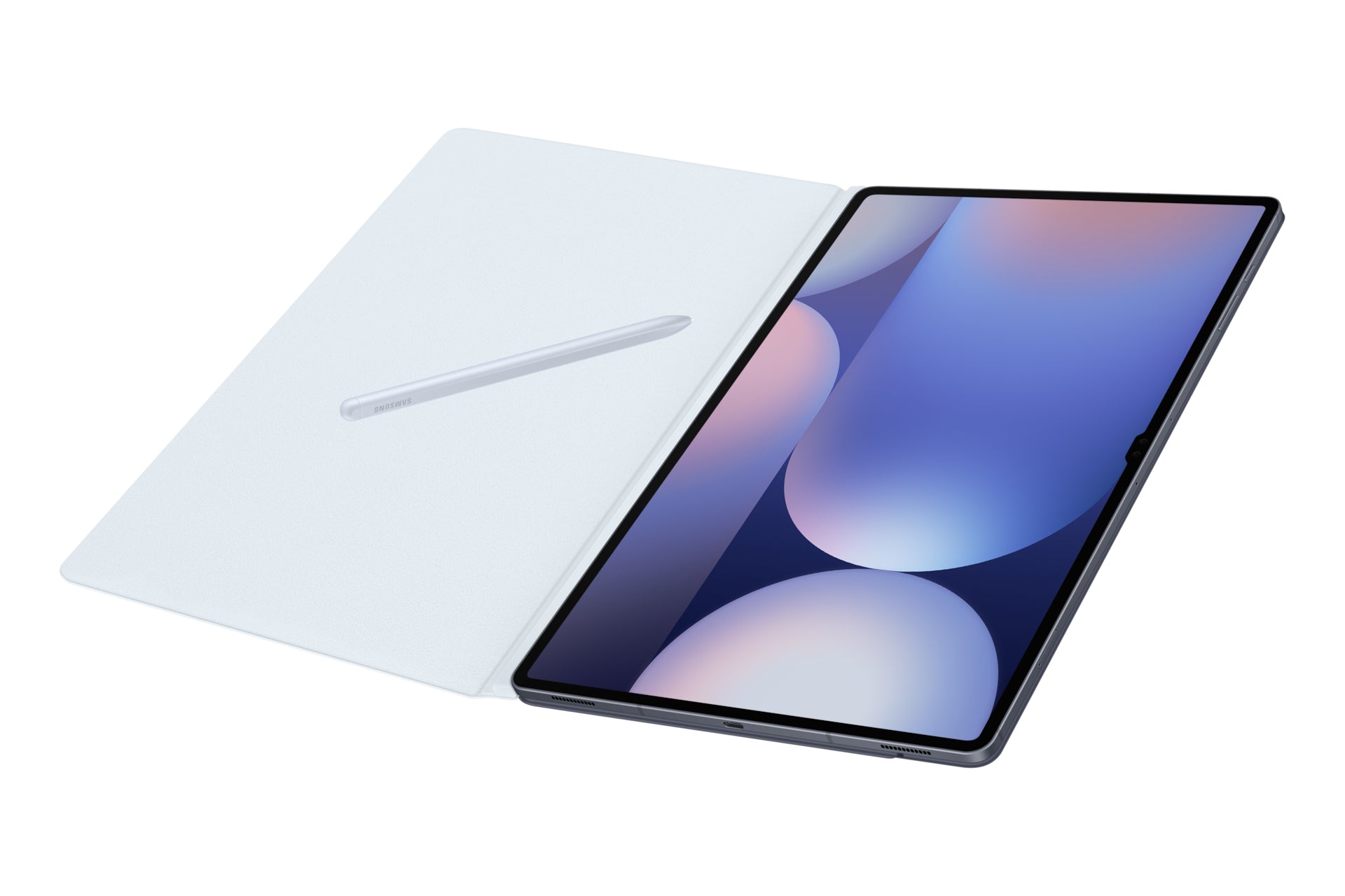Samsung Tablet-Hülle für Galaxy Tab S9 Ultra, Galaxy Tab S10 Ultra – Blau
