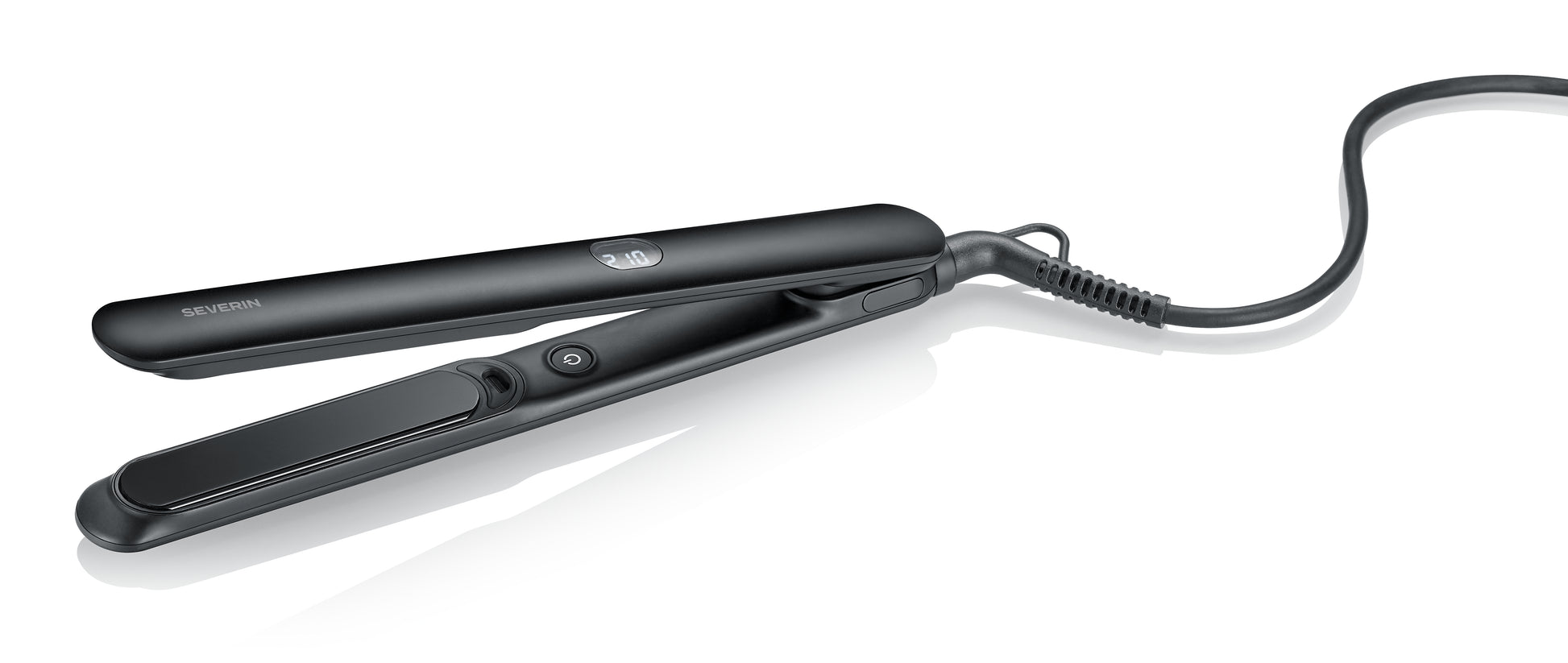 Severin Glätteisen – Keramikplatten, Ionenfunktion – 130–230 °C – Kabel 2,8 m – Schwarz