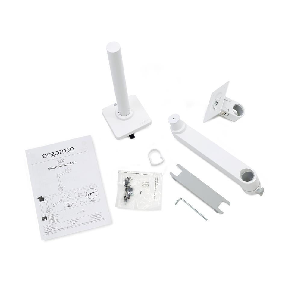 Ergotron NX – Tischhalterung – bis 34", weiss