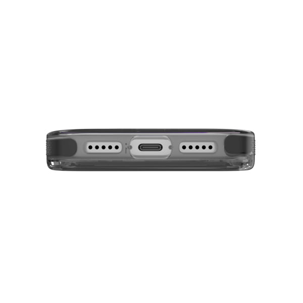 ZAGG Santa Cruz Snap – Backcover – für Apple iPhone 17 Pro, Graphen, Schwarz/Transparent, bis 4 m Sturzsicher