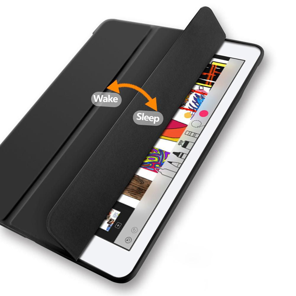 eSTUFF Tablet-Hülle für Apple iPad 9,7" (2017/2018) – Schwarz