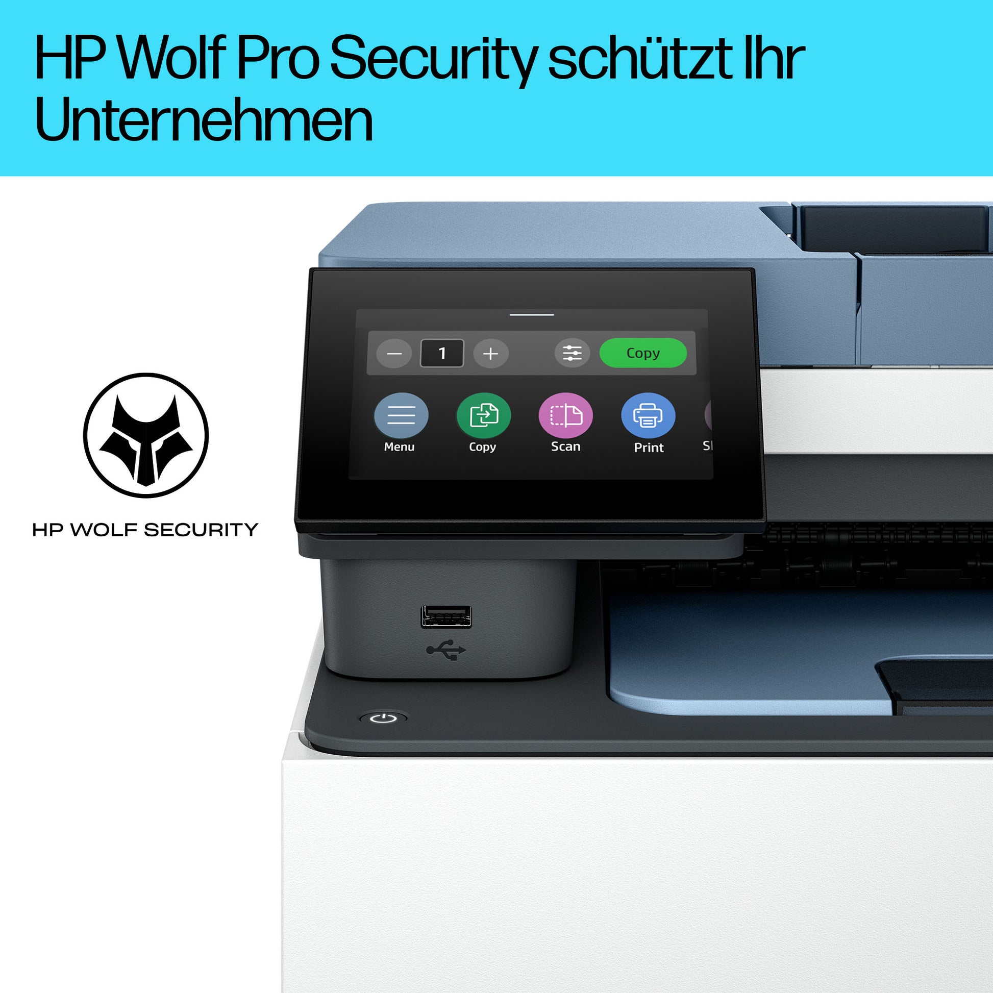 HP LaserJet Pro 3302FDN – Farbiges MFP A4, 4-in-1 – LAN – Duplex