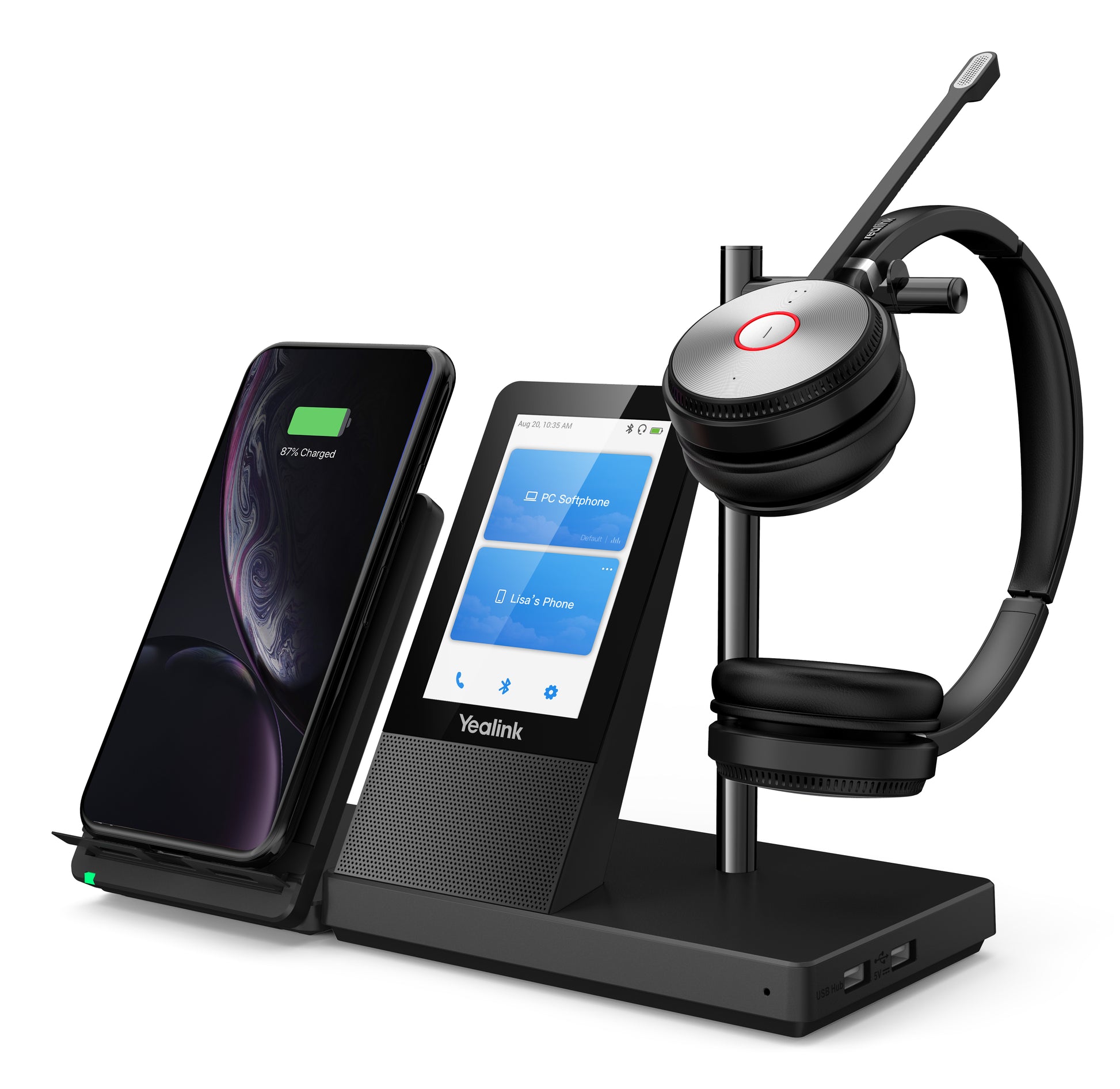 Yealink WH66 – Duo Headset – DECT – für UC