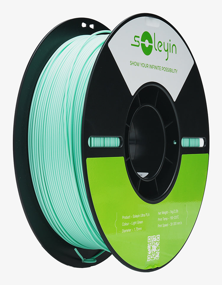 Creality 3D 3D-Drucker-Filament Soleyin Ultra PLA 1,75 mm Hellgrün, 1 kg