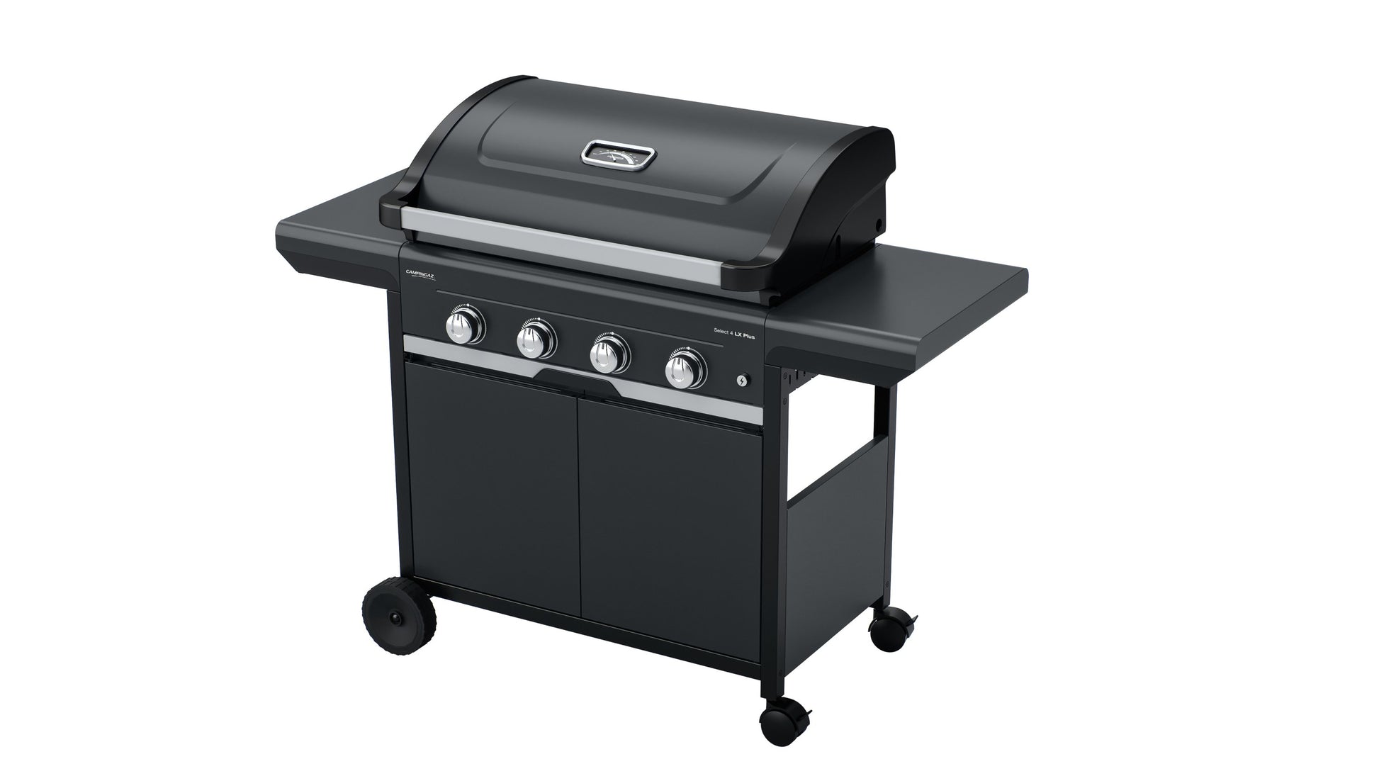 Campingaz Gasgrill Select 4 LX Plus – 4 Brenner, 12 kW, 3000 cm² – Schwarz
