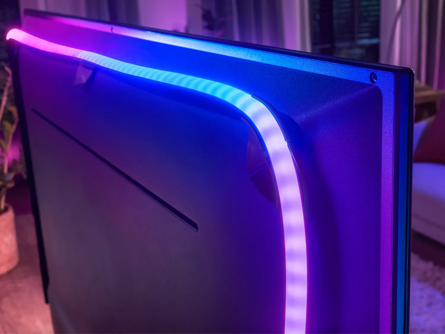 Philips by Signify Philips Hue LED-Strip Gradient Lightstrip 75 – 3,04 m, 1020 lm, 20 W, 2000–6500 K, für Hue Bridge/Hue Sync