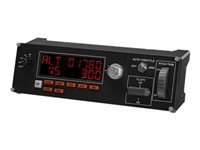 Logitech G Saitek Pro Flight Multi Panel – Joystick – USB 2.0 (kabelgebunden), Schwarz, für PC (Windows)