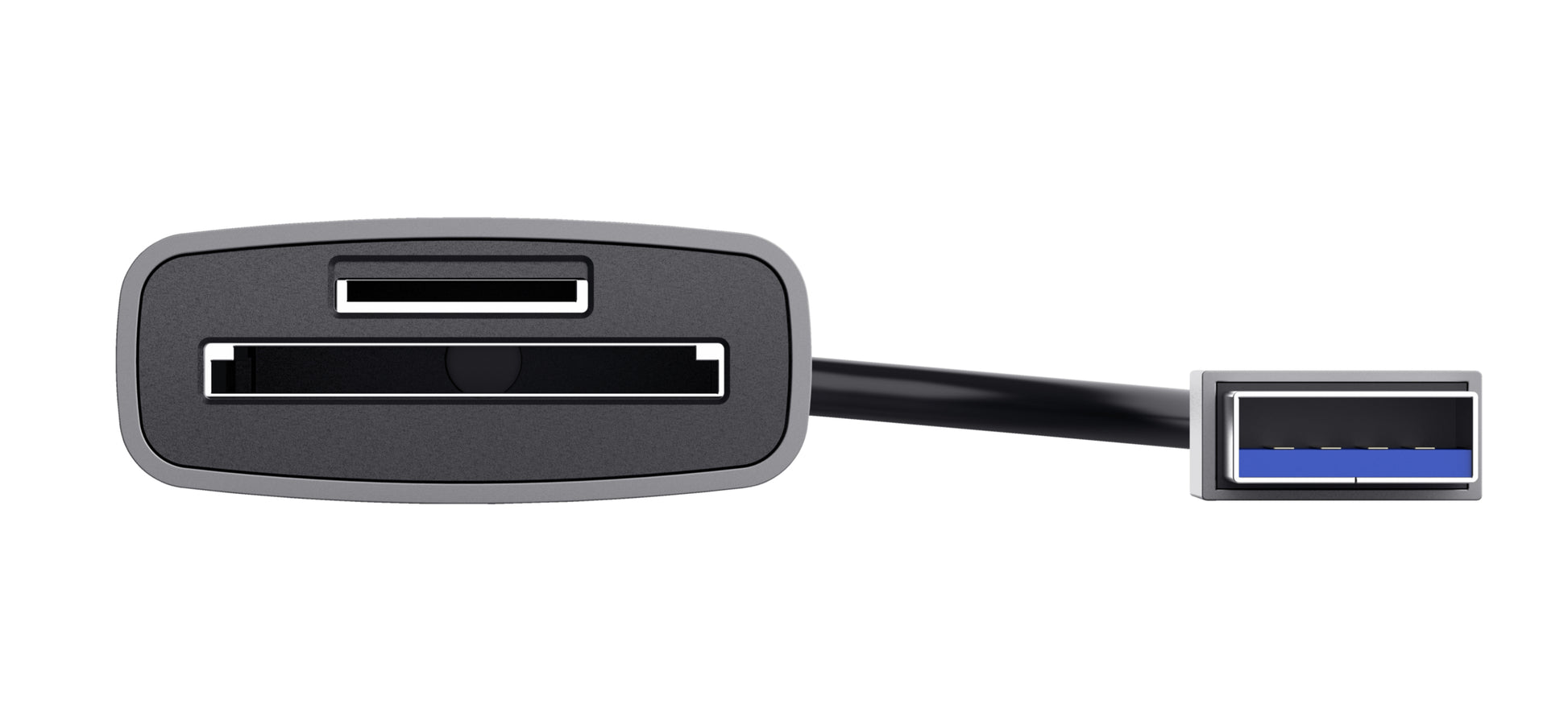 Trust Kartenleser – SD/microSD (SDHC/SDXC), 140 Mbit/s, USB-A, 0,08 m, USB 3.2 Gen 1 (5 Gbit/s) – Aluminium
