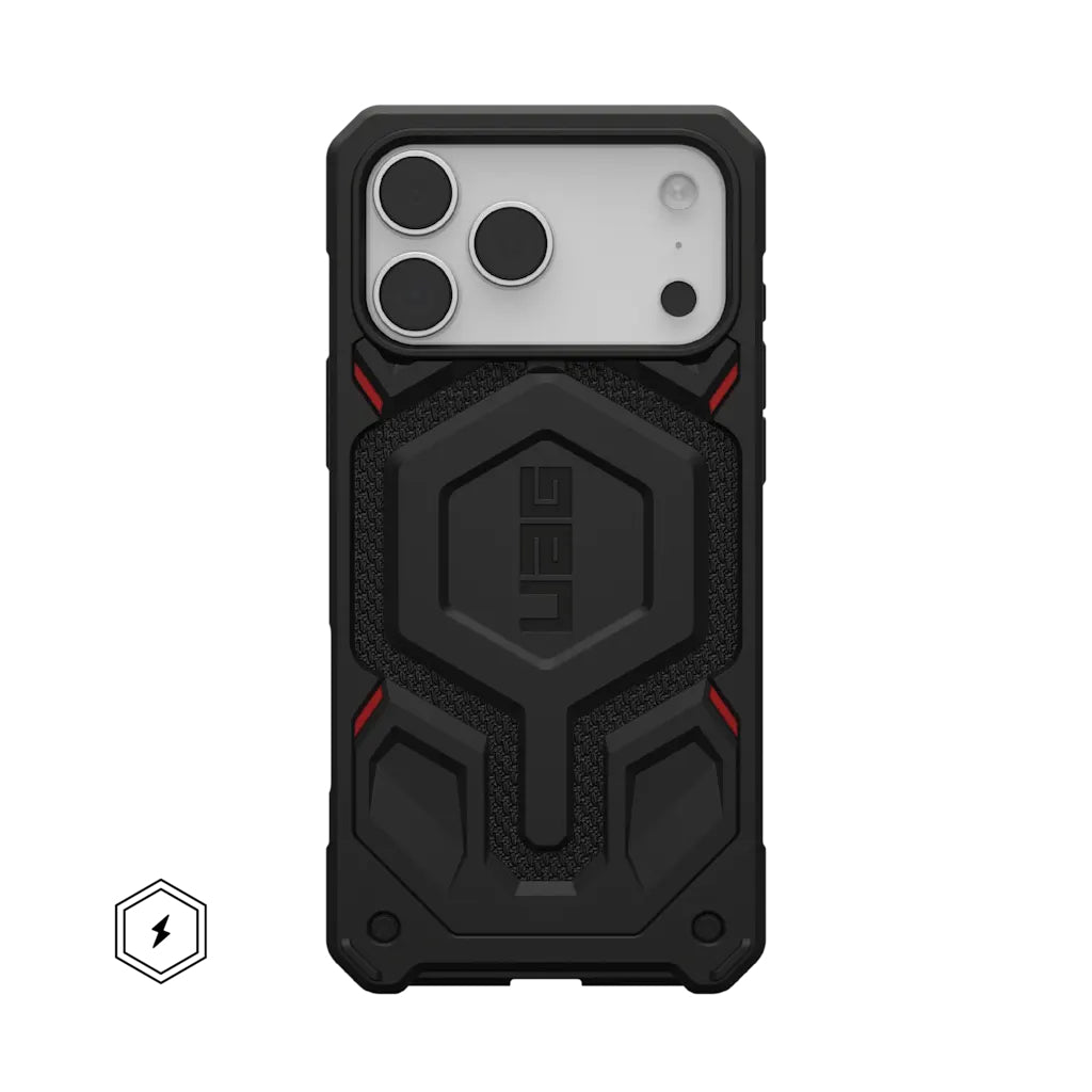 Urban Armor Gear UAG – Monarch Pro MS Kevlar Backcover – für Apple iPhone 17 Pro Max – schwarz – PC