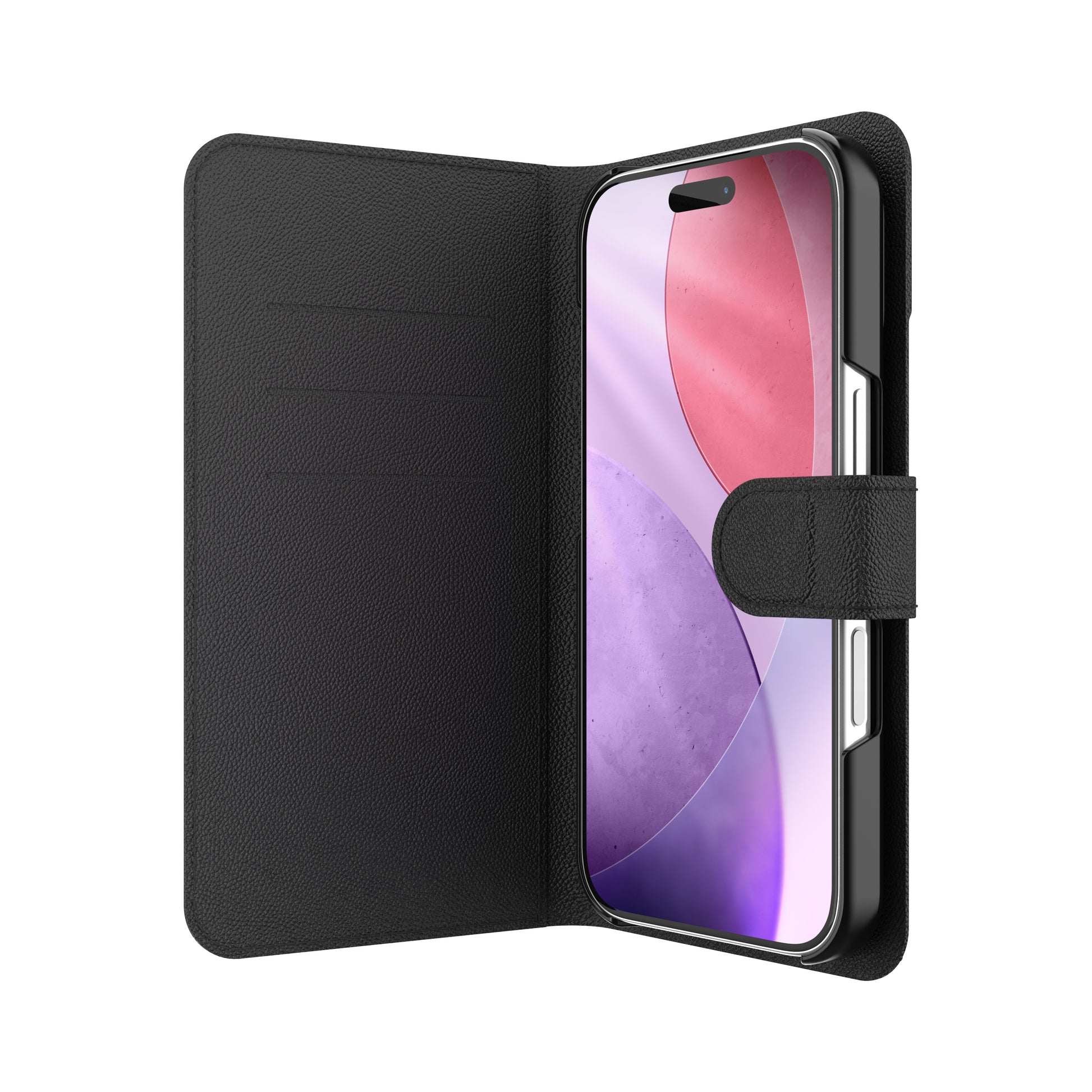 ZAGG Folio – für Apple iPhone 17 Pro, mit Ständer, mit Kartenfach, PU, schwarz