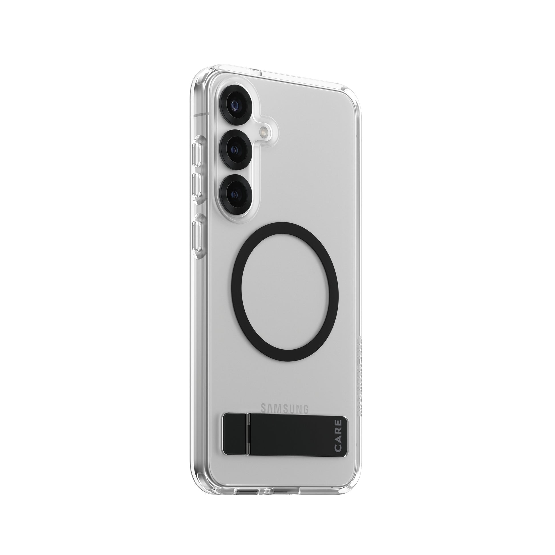 PanzerGlass CARE – Backcover – für Samsung Galaxy S25+ – transparent – mit Ständer, Qi-kompatibel