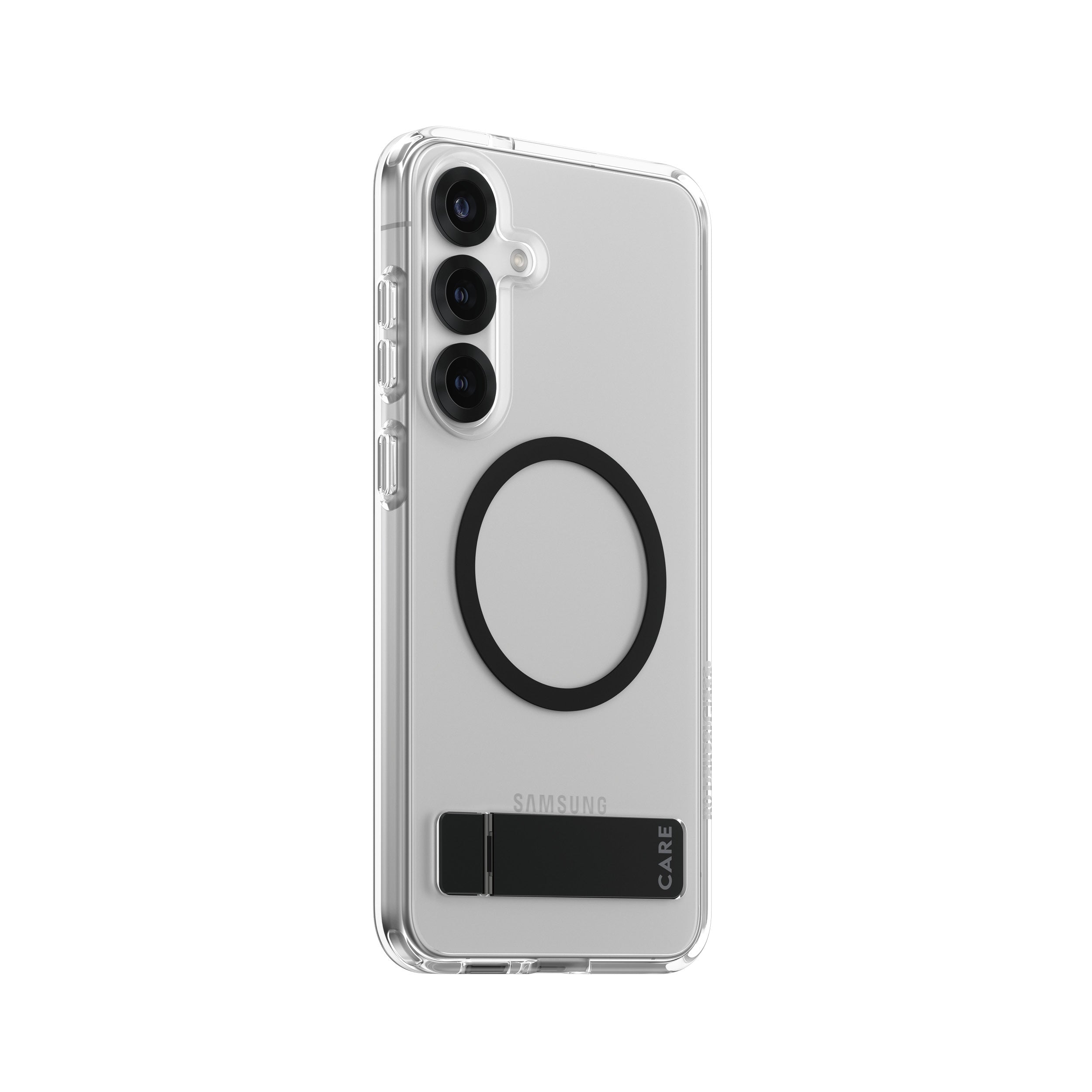 PanzerGlass CARE – Backcover – für Samsung Galaxy S25+ – transparent – mit Ständer, Qi-kompatibel