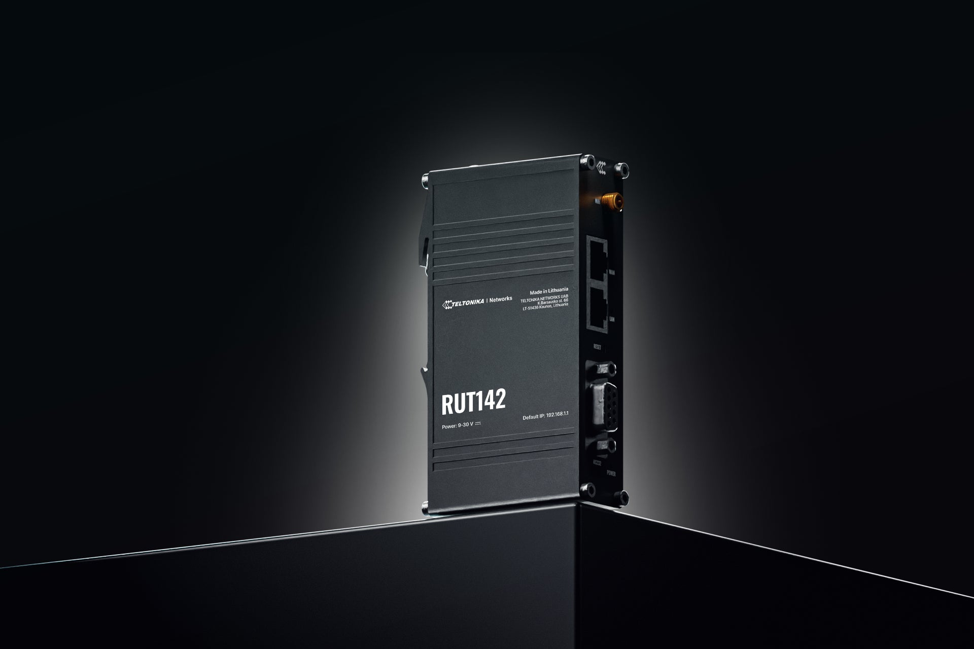 Teltonika RUT142 – WLAN-Router – Wi-Fi 4 (2,4 GHz), 300 Mbit/s