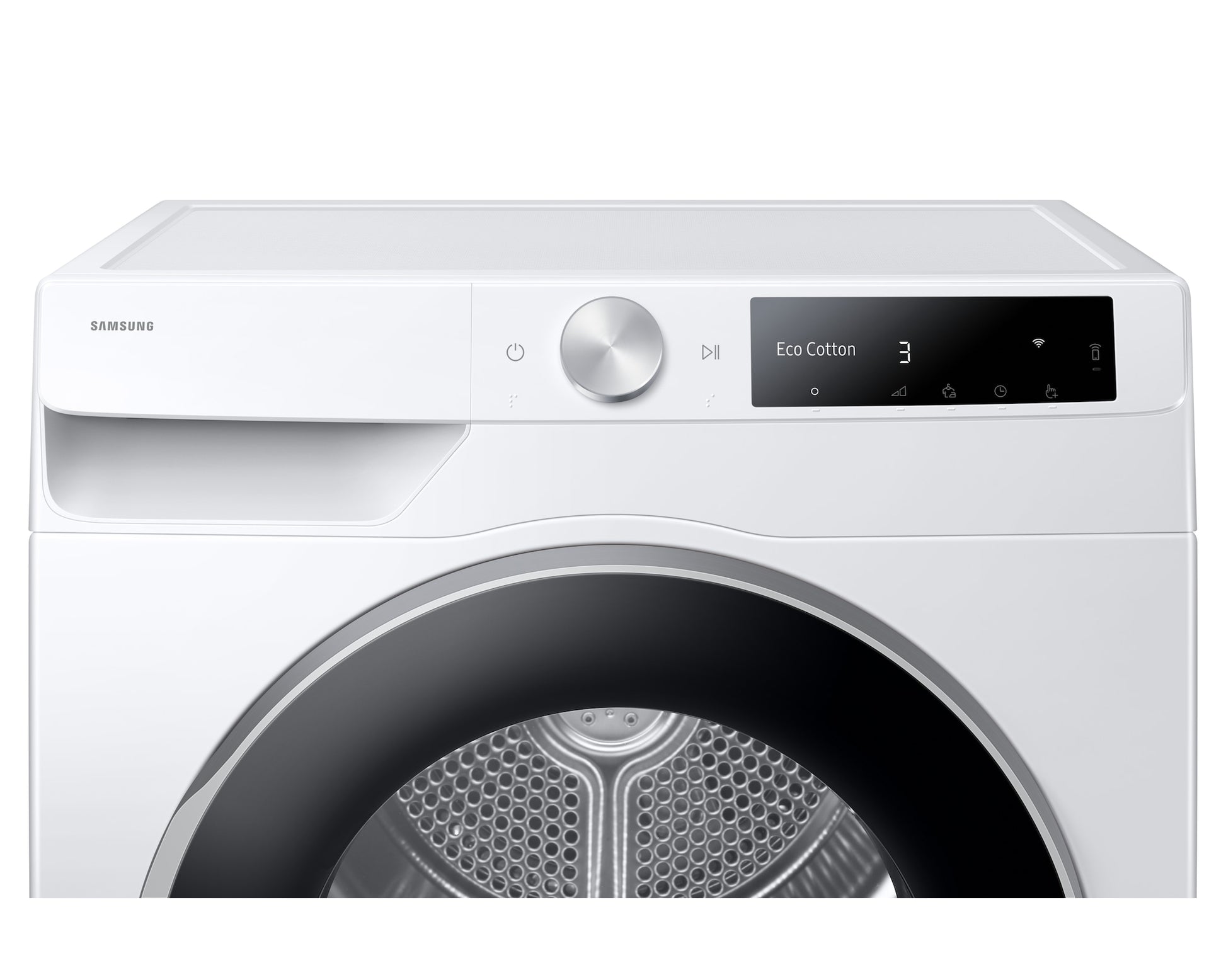Samsung Wäschetrockner DV6000 – 60 × 85 × 60 cm, weiss, Wärmepumpe, 9 kg