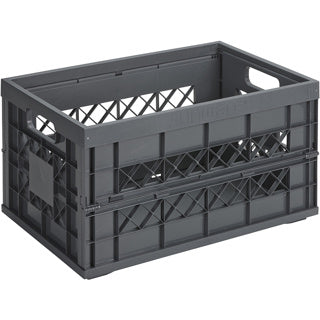 Sigma home Heavy Duty Aufbewahrungsbox 45 l – Kunststoff – Anthrazit – mit Griff, stapelbar