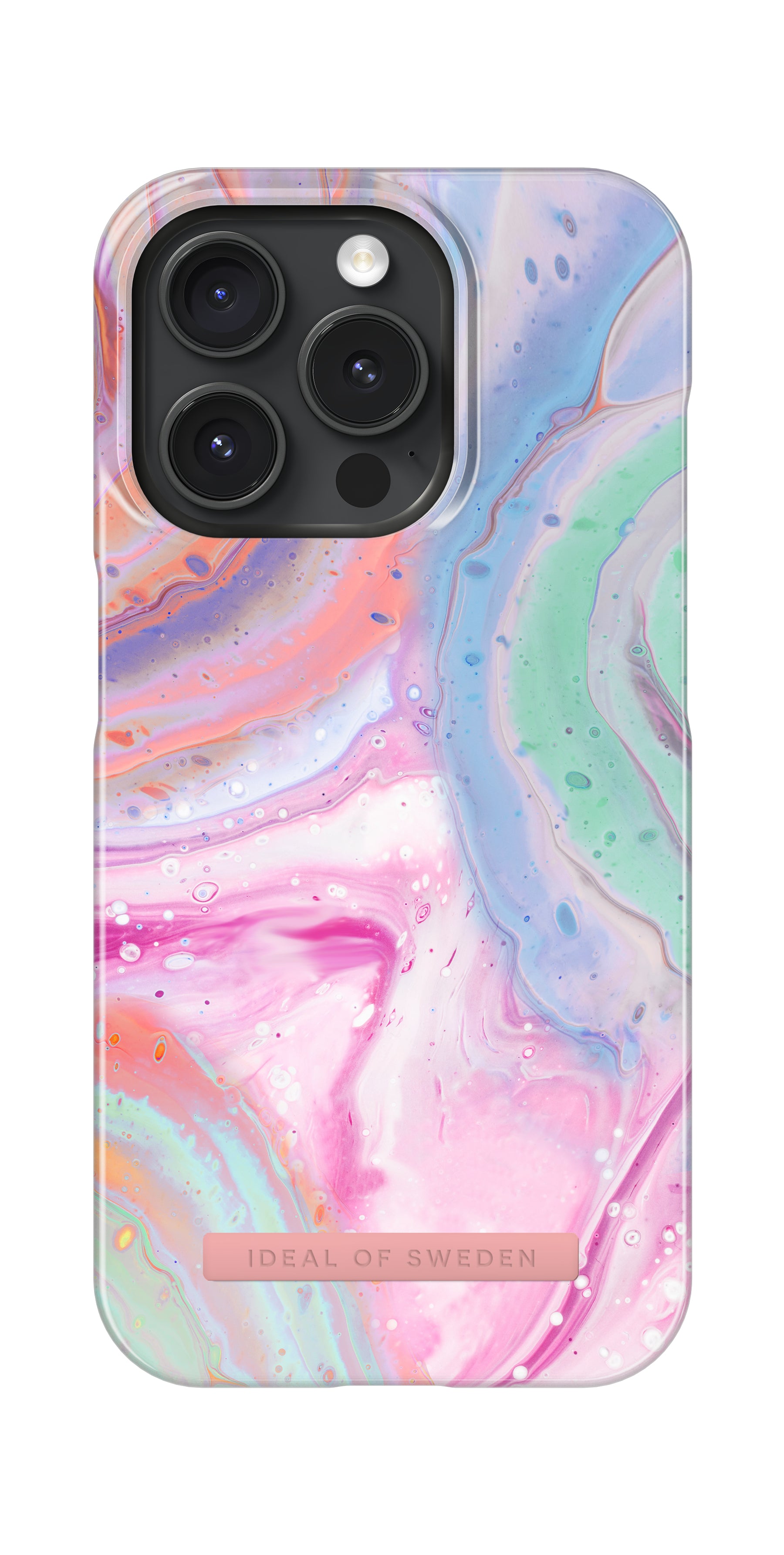 Ideal of Sweden – Backcover – für Apple iPhone 15 Pro – Pastellmarmor – PC, MagSafe-kompatibel