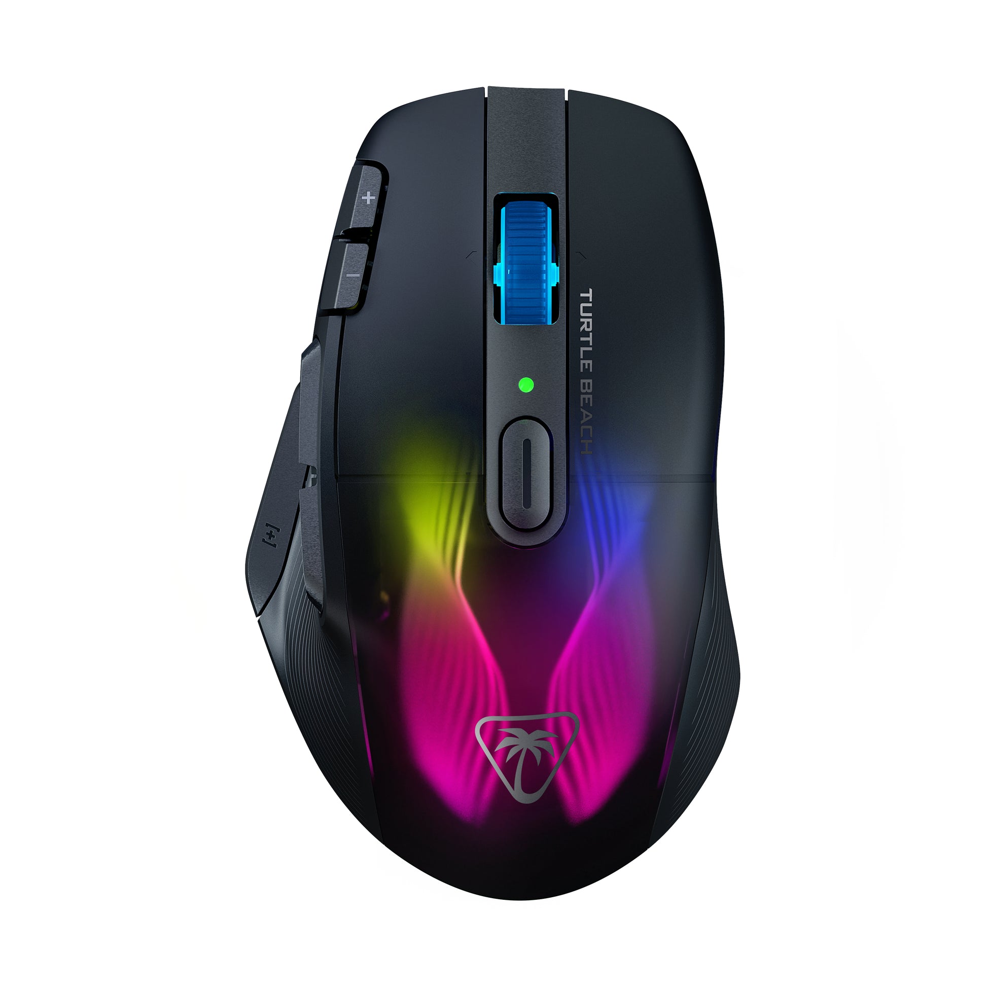 Turtle Beach Kone XP Air Gaming-Maus – kabellos, USB-C, 19'000 dpi, 10 Tasten, RGB, schwarz