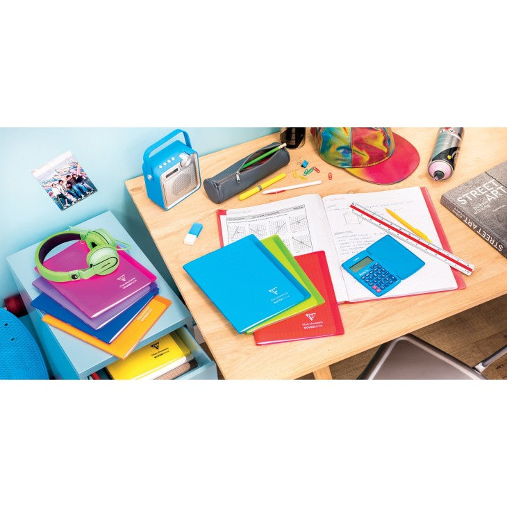 Clairefontaine Notizheft – 240 × 320 mm – kariert – 48 Blatt – 90 g/m² – Softcover – PEFC