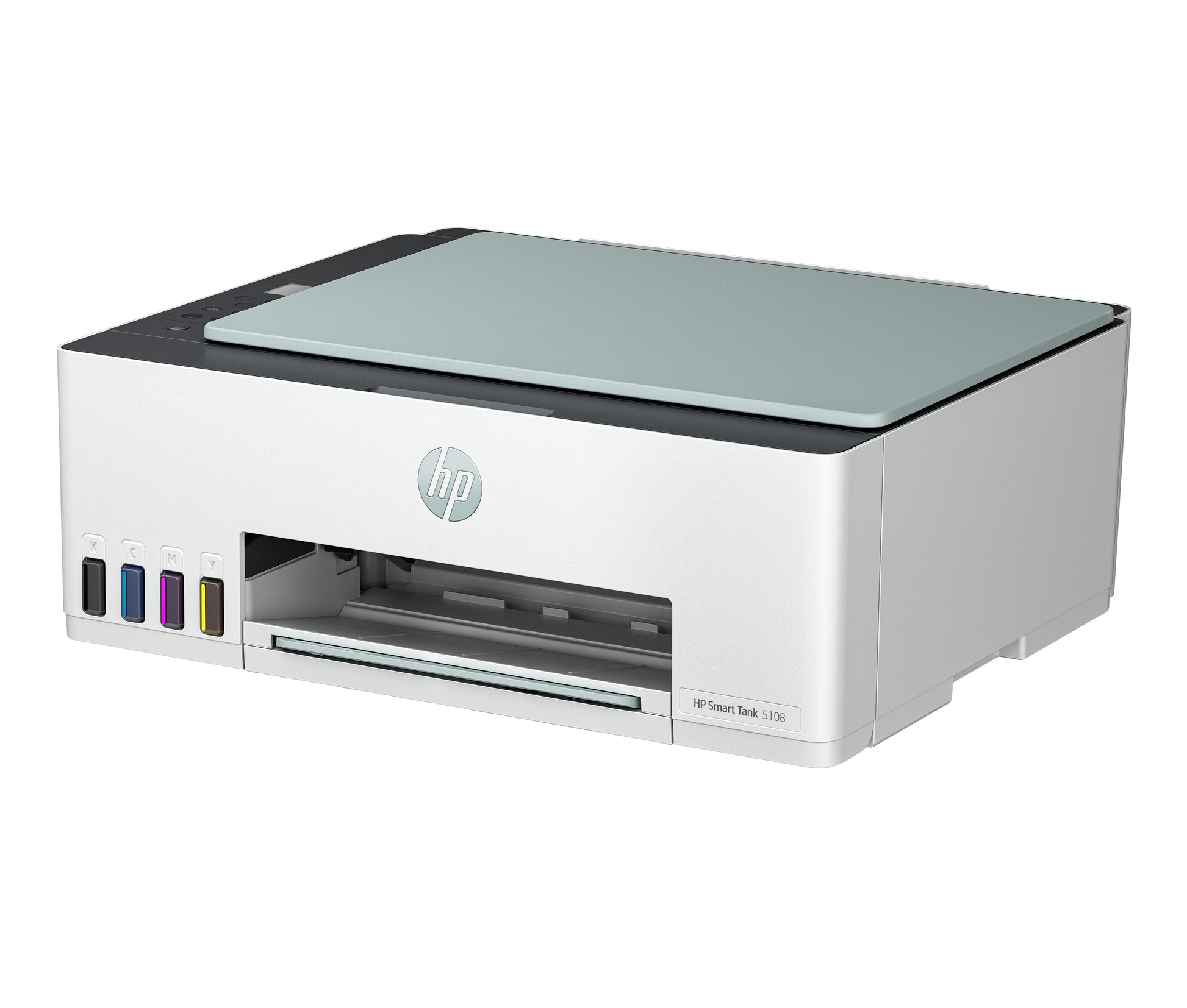 HP Smart Tank 5108 – Farbtintenstrahl-Multifunktionsdrucker, A4, 3-in-1, Duplex, WLAN, AirPrint, Mopria