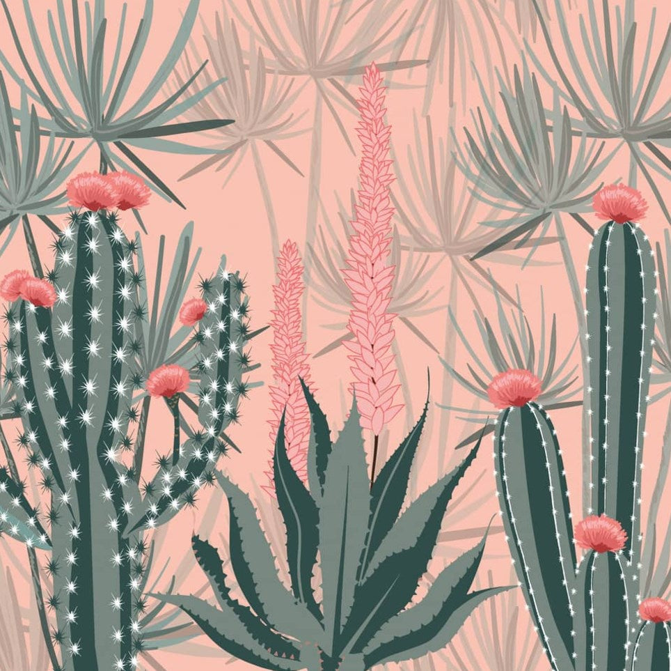 Paper + Design Servietten Cacti Dunes – 33 × 33 cm, 3-lagig – 20 Stück