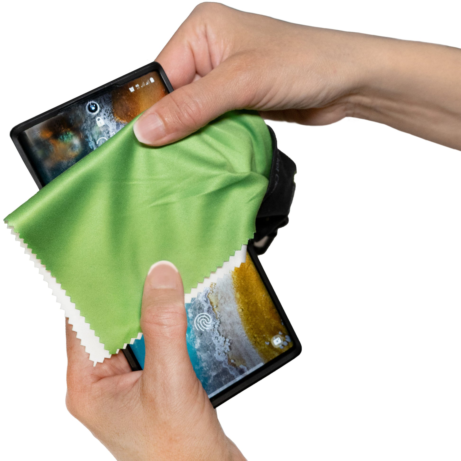 Quick Aid Reinigungstuch – Grün – 19 × 20 cm – Mikrofaser – 1 Stk.