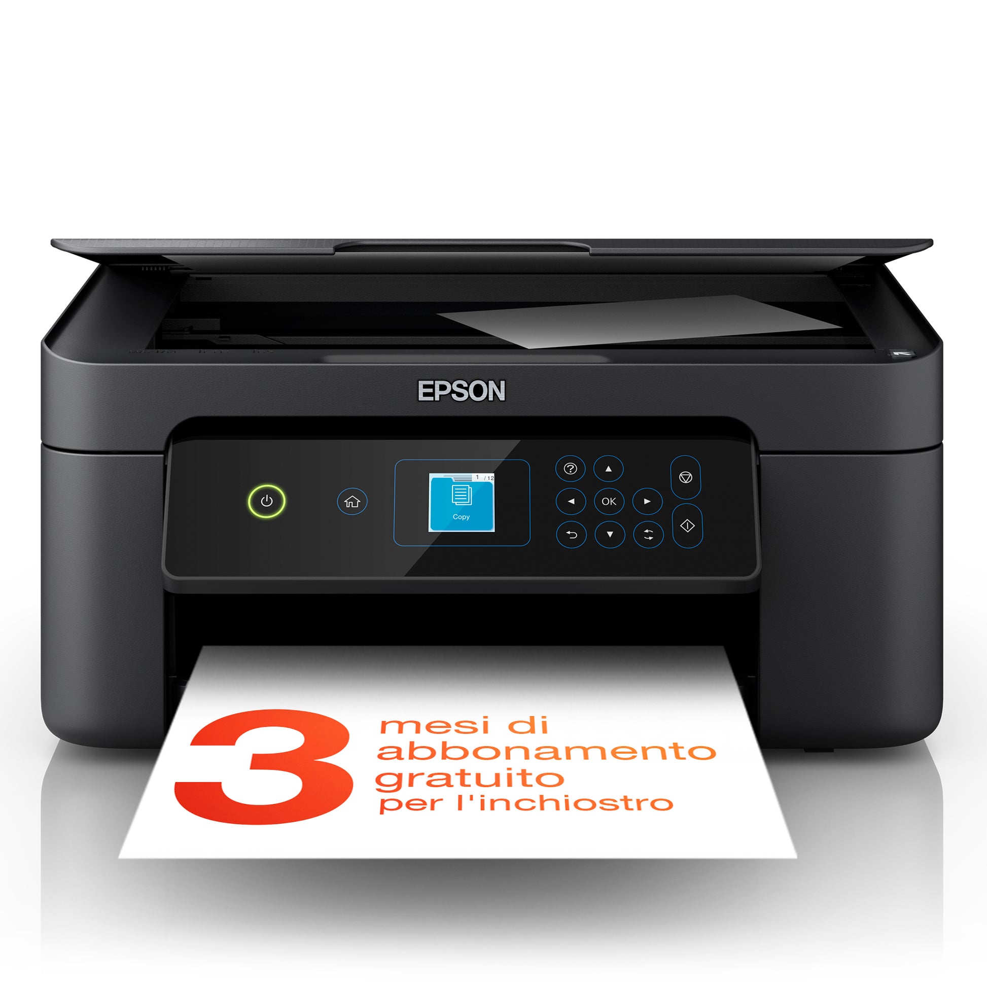 Epson Expression Home XP-3205 – Farbiger Tintenstrahl-MFP A4, 3-in-1 – USB/WLAN – Duplex – 10 ppm S/W