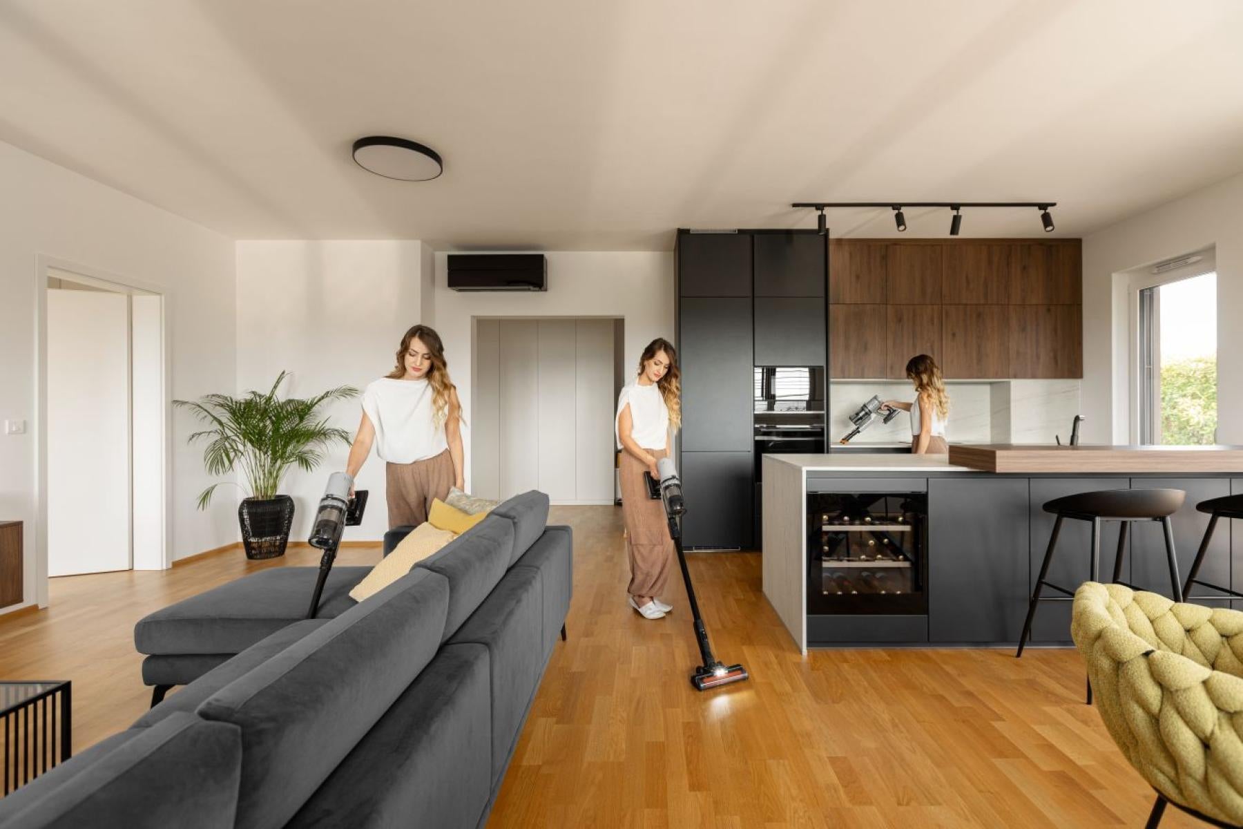 Gorenje Kabelloser Staubsauger SVC259400NES NEOESSENTIAL, 2-in-1 – 50 min, 60 AW, Behälter 0,6 l