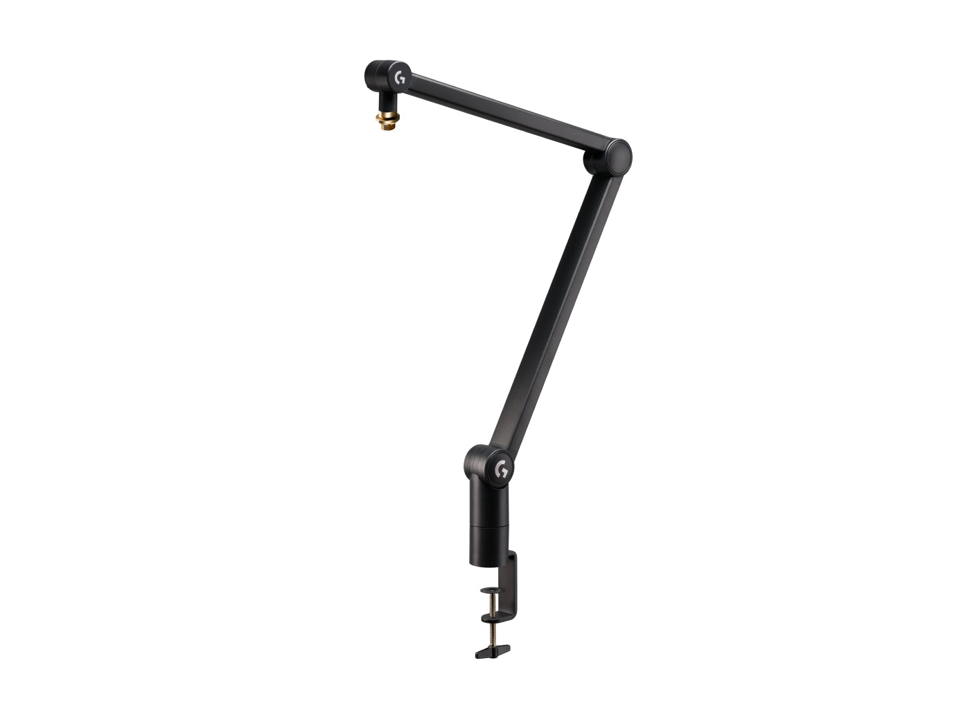 Logitech G Compass – Mikrofonständer (Boomarm), 3/8"/5/8", 810 mm, Tischklemme – Schwarz