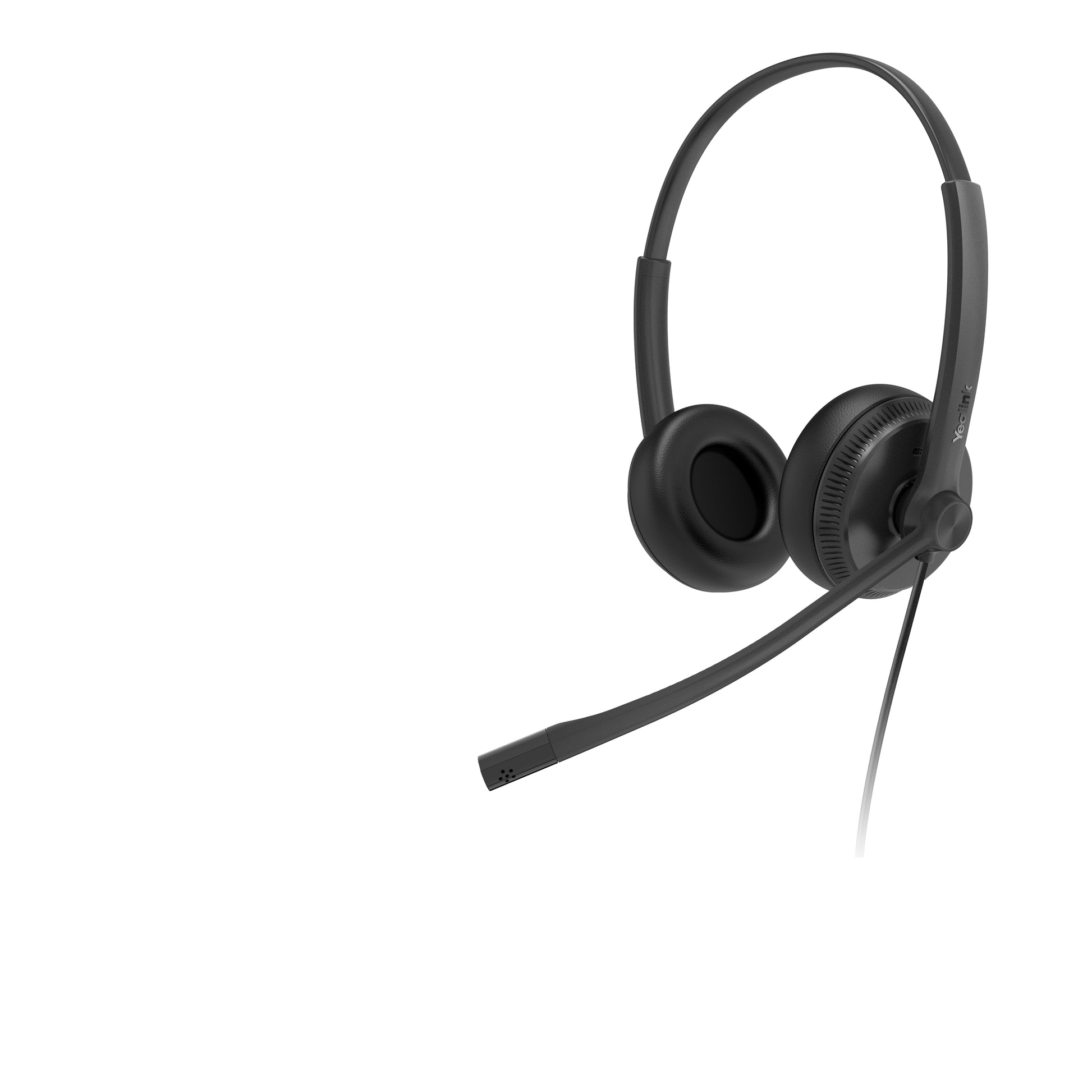 Yealink UH34 Dual Teams Office-Headset – On-Ear, Stereo, USB-A, für T41S, T42S, T46S und andere, Schwarz
