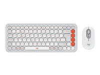 Logitech POP ICON – Tastatur, CH-Layout (DE-CH), Weiss