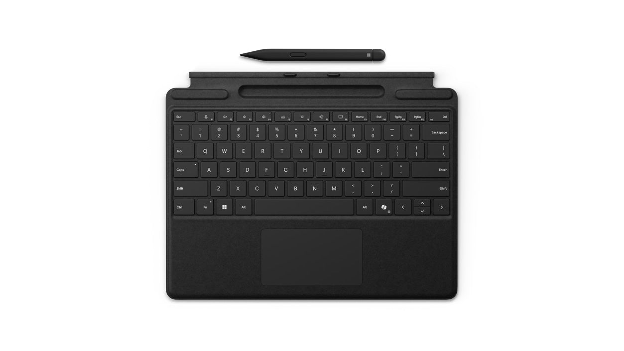 Microsoft Surface Pro Keyboard – Tastatur, Schwarz – für Surface Pro