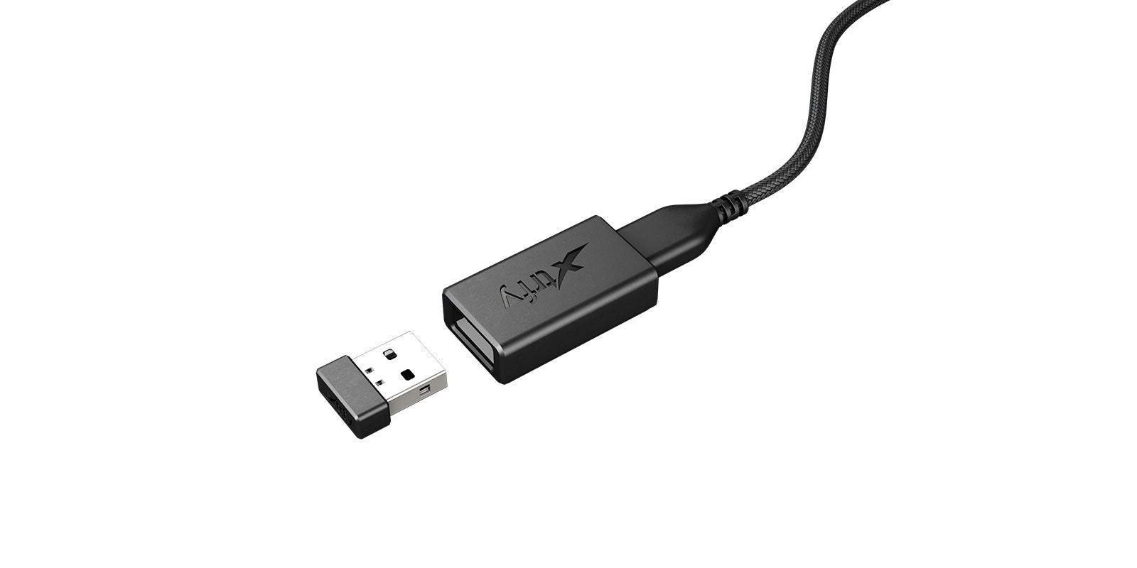 CHERRY XTRFY M42 – Gaming-Maus – Kabellos (2,4 GHz), 19000 DPI, RGB-Beleuchtung, Weiss