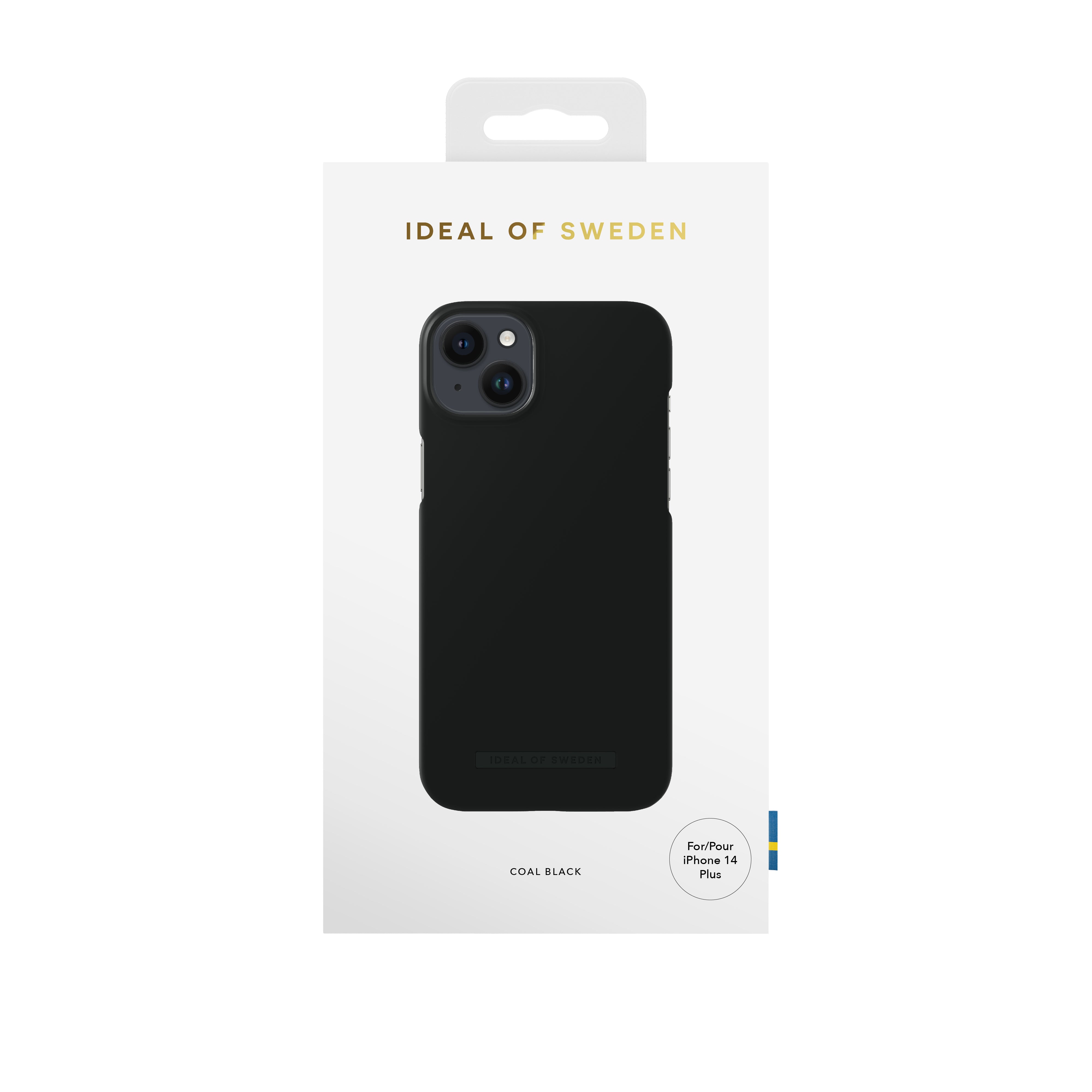 iDeal of Sweden Backcover – für Apple iPhone 14 Plus, MagSafe, PC+Polyester, Coal Black