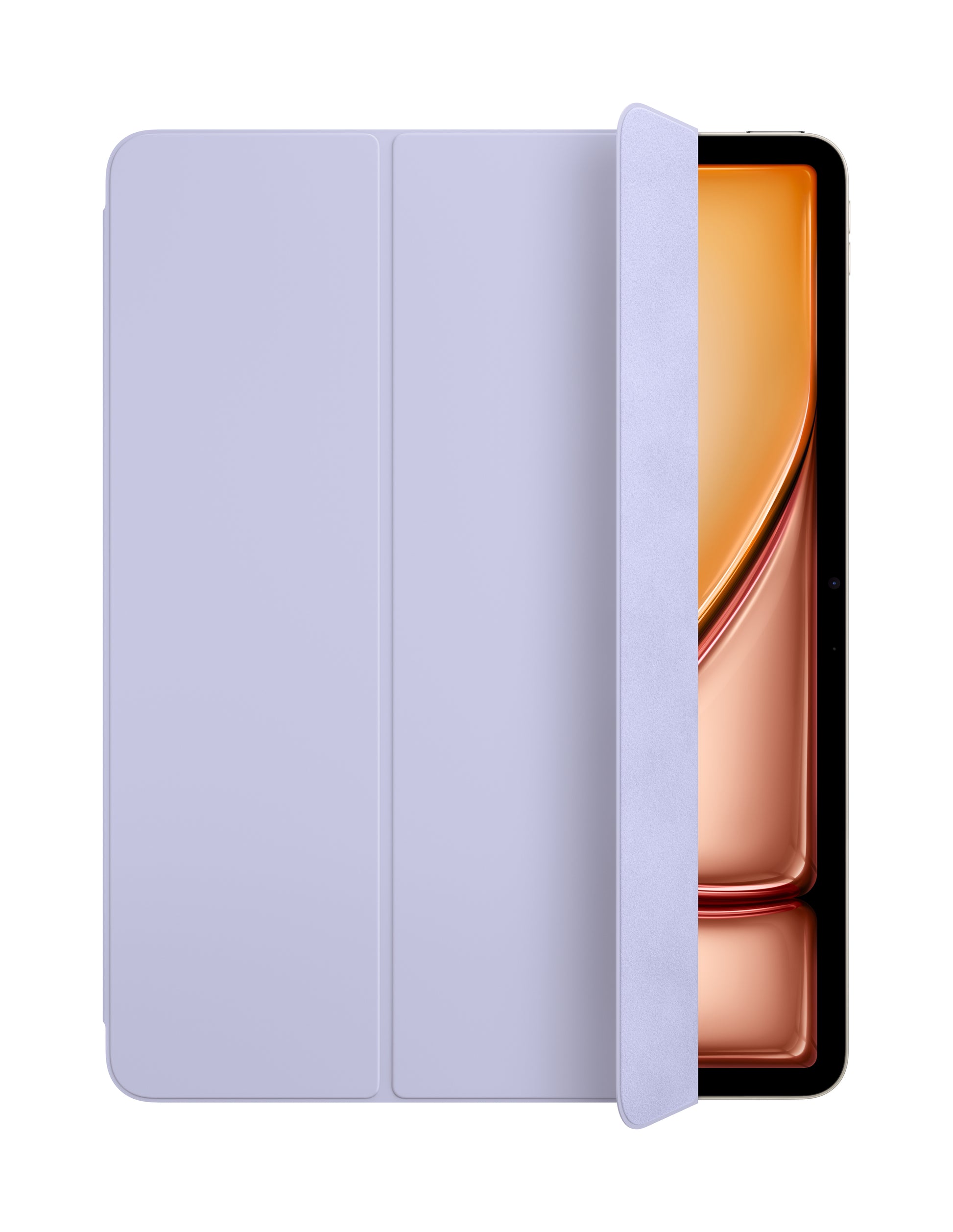 Apple Smart Folio Notebook-Schutzhülle – für iPad Air 13 (M2), 13", PU, Hellviolett